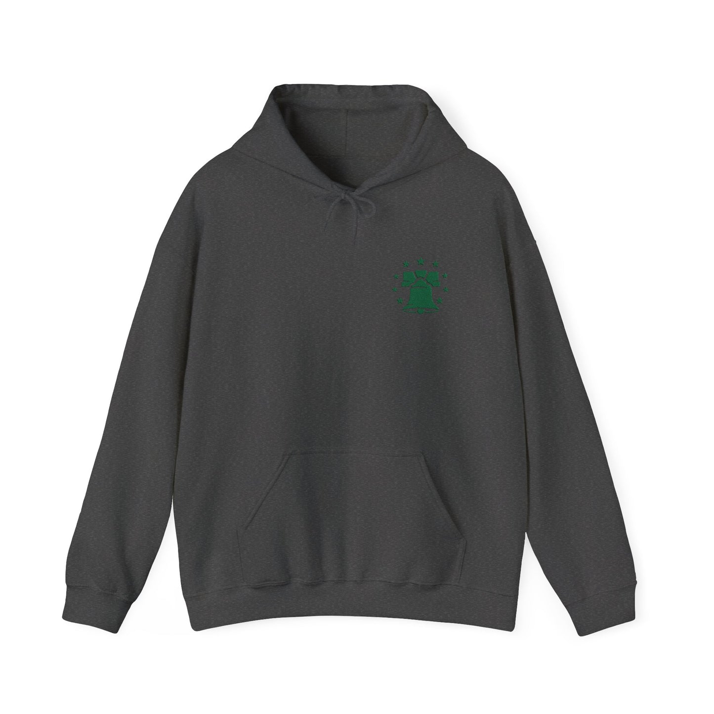 Embroidered Philly Liberty Bell Unisex Hooded Sweatshirt