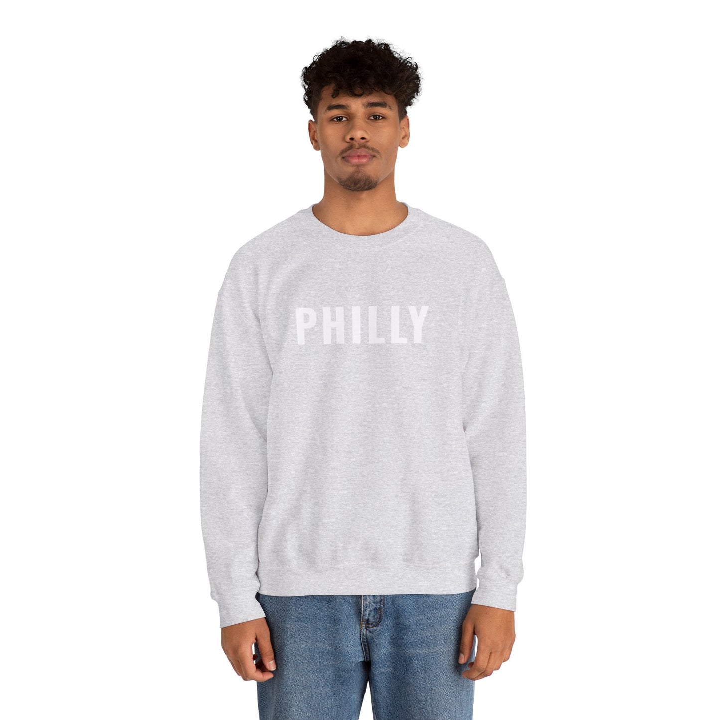 Philly Crewneck Sweatshirt - White