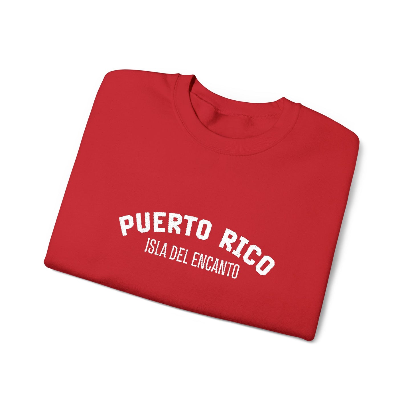 Embroidered Puerto Rico Crewneck Sweatshirt