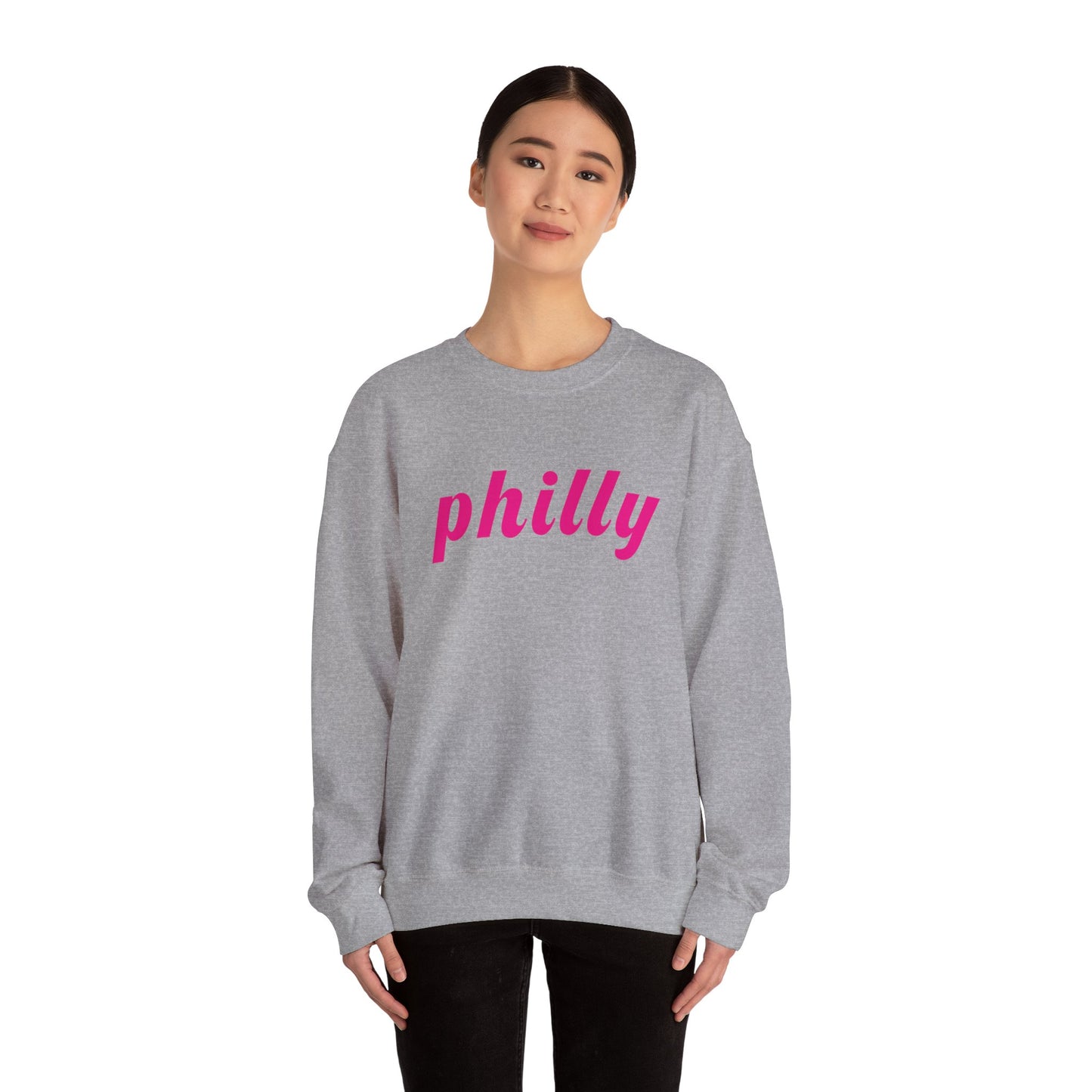 Philly Crewneck Sweatshirt - Pink
