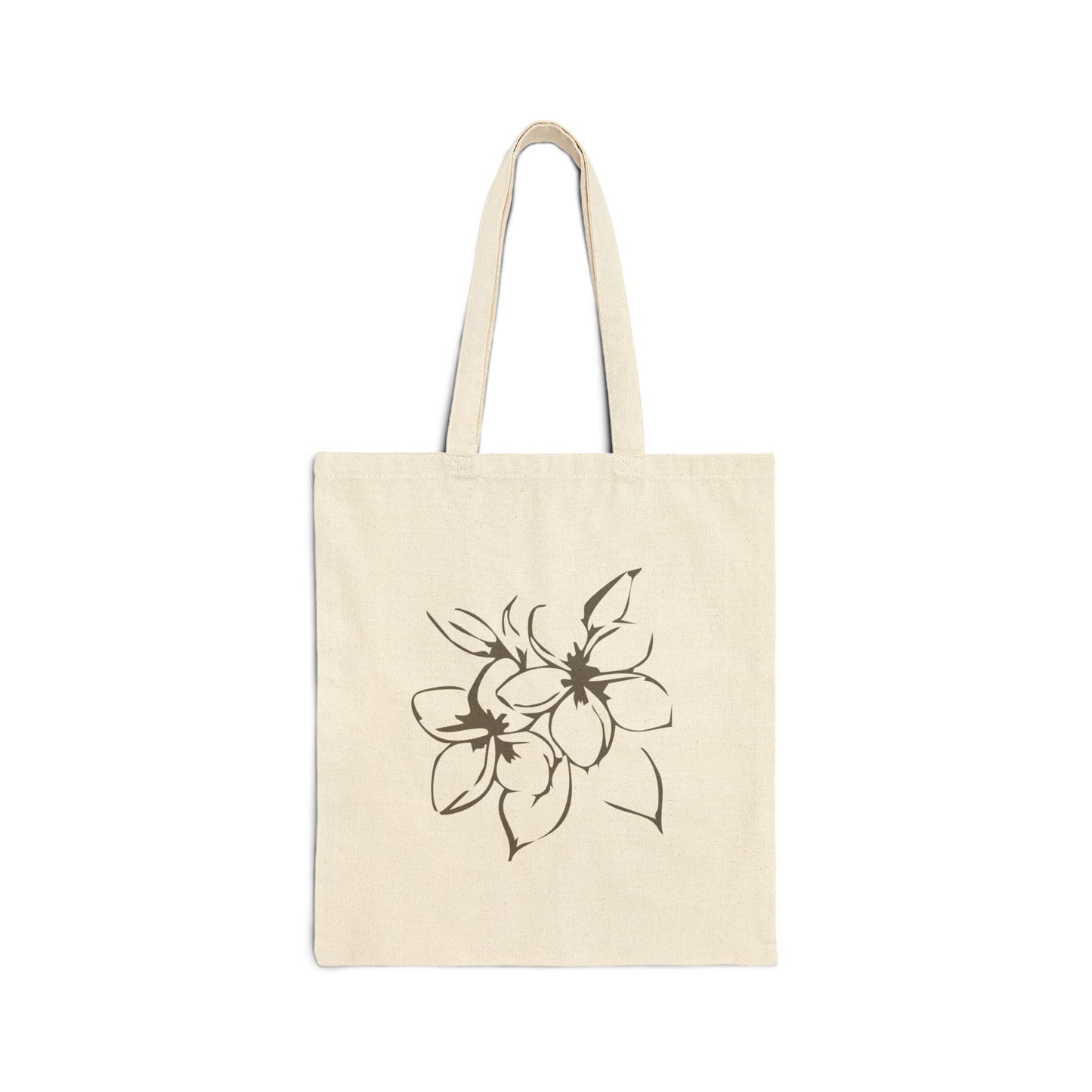 Love Grows Here Cotton Canvas Tote Bag