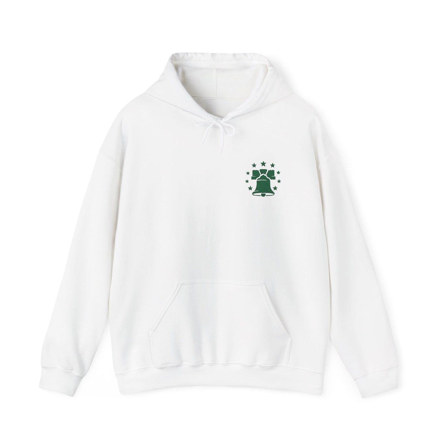 Embroidered Philly Liberty Bell Unisex Hooded Sweatshirt