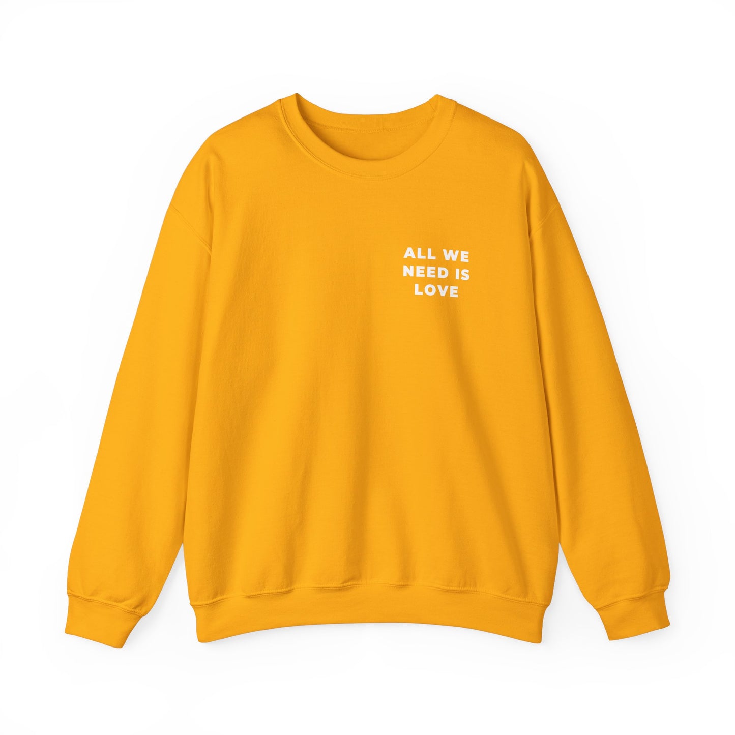 Together is Beautiful Place to Be Crewneck GOLD