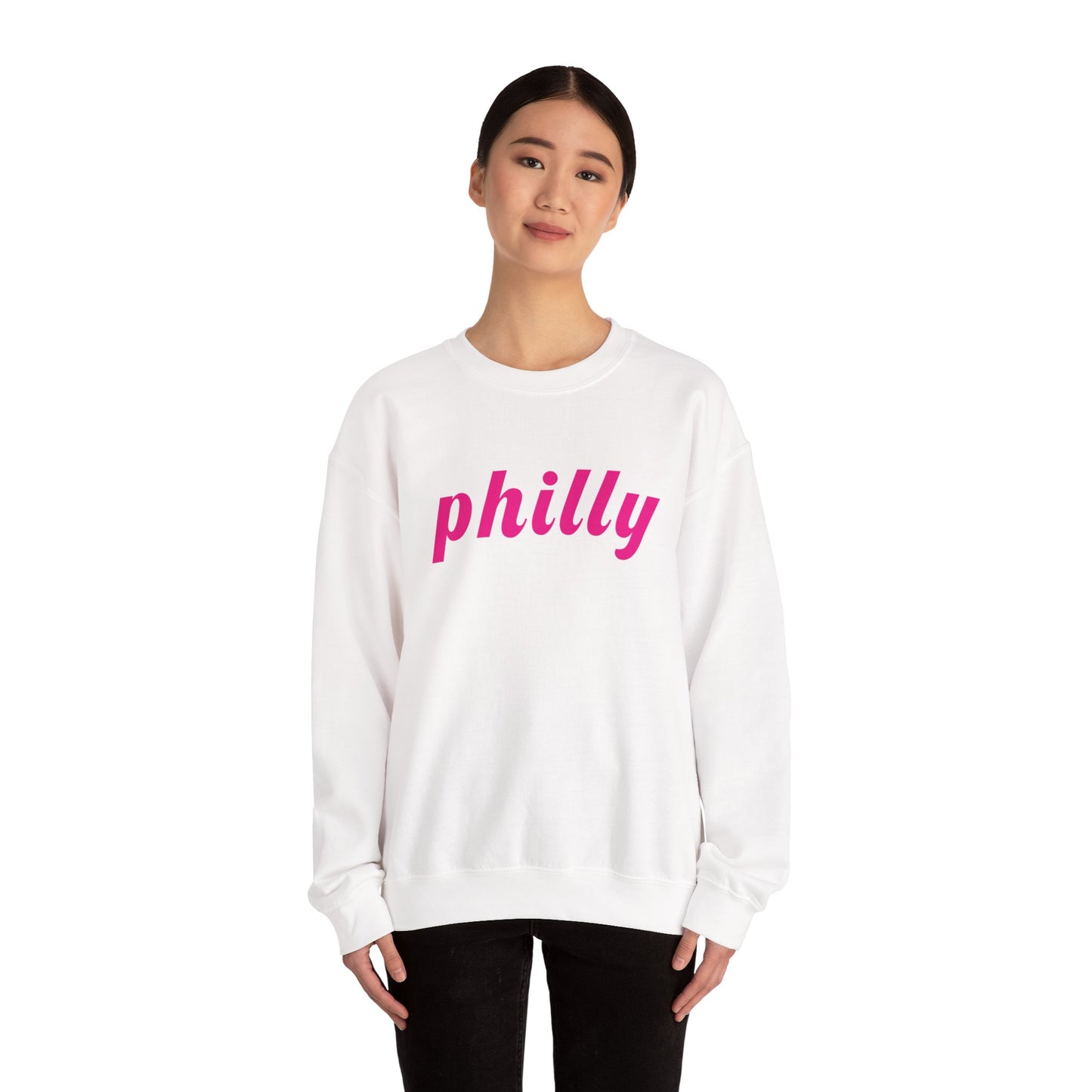 Philly Crewneck Sweatshirt - Pink