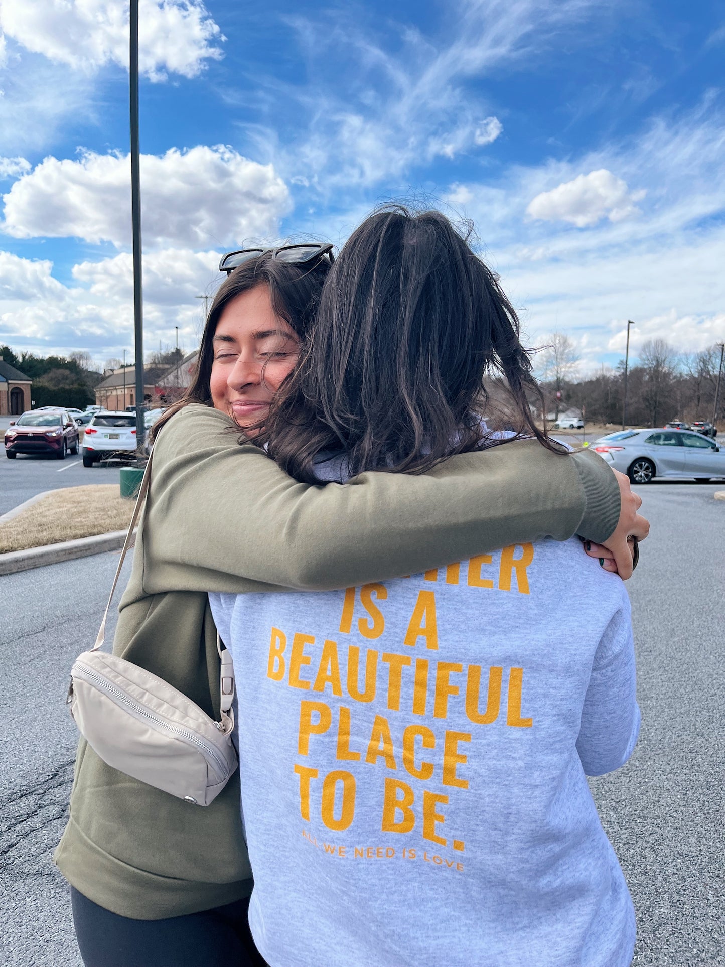 Together is a Beautiful Place to Be Crewneck ASH