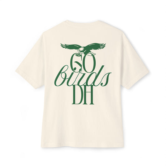 Philadelphia Football Go Birds Boxy Tee — Philly Football Shirt