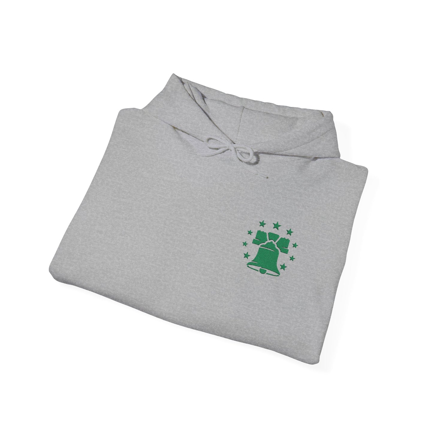 Embroidered Philly Liberty Bell Unisex Hooded Sweatshirt