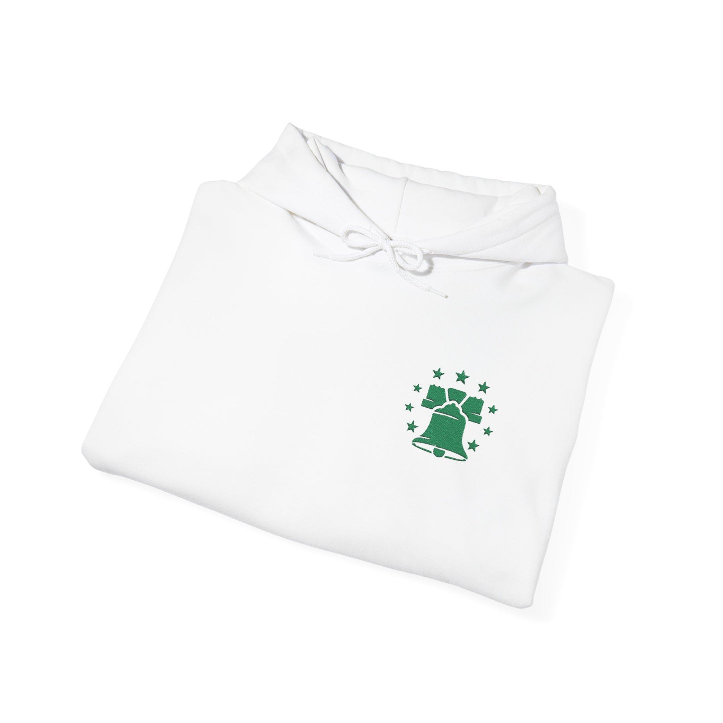 Embroidered Philly Liberty Bell Unisex Hooded Sweatshirt