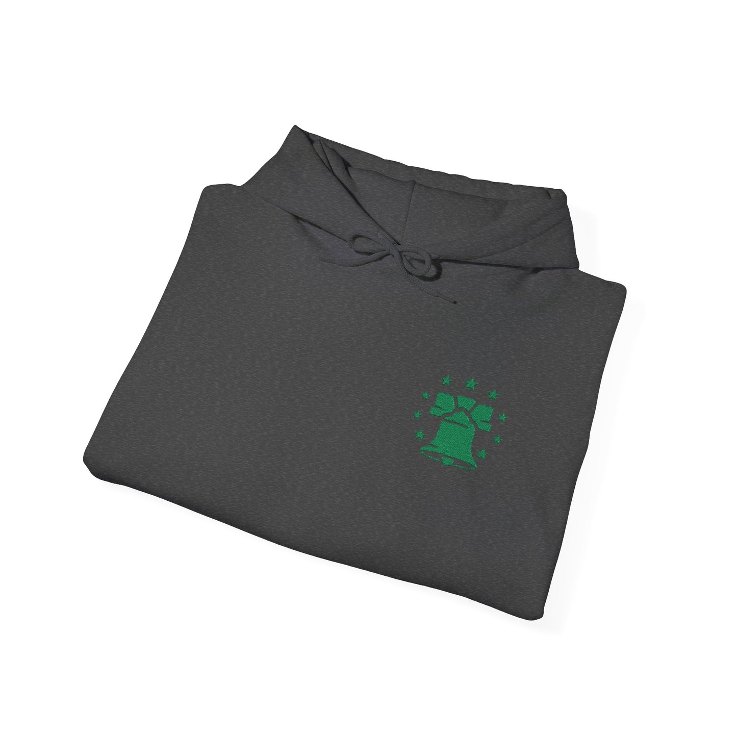 Embroidered Philly Liberty Bell Unisex Hooded Sweatshirt
